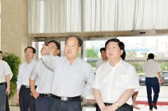 山東省民(mín)政廳廳長(cháng)孫建功莅臨盛宏公司考察指導